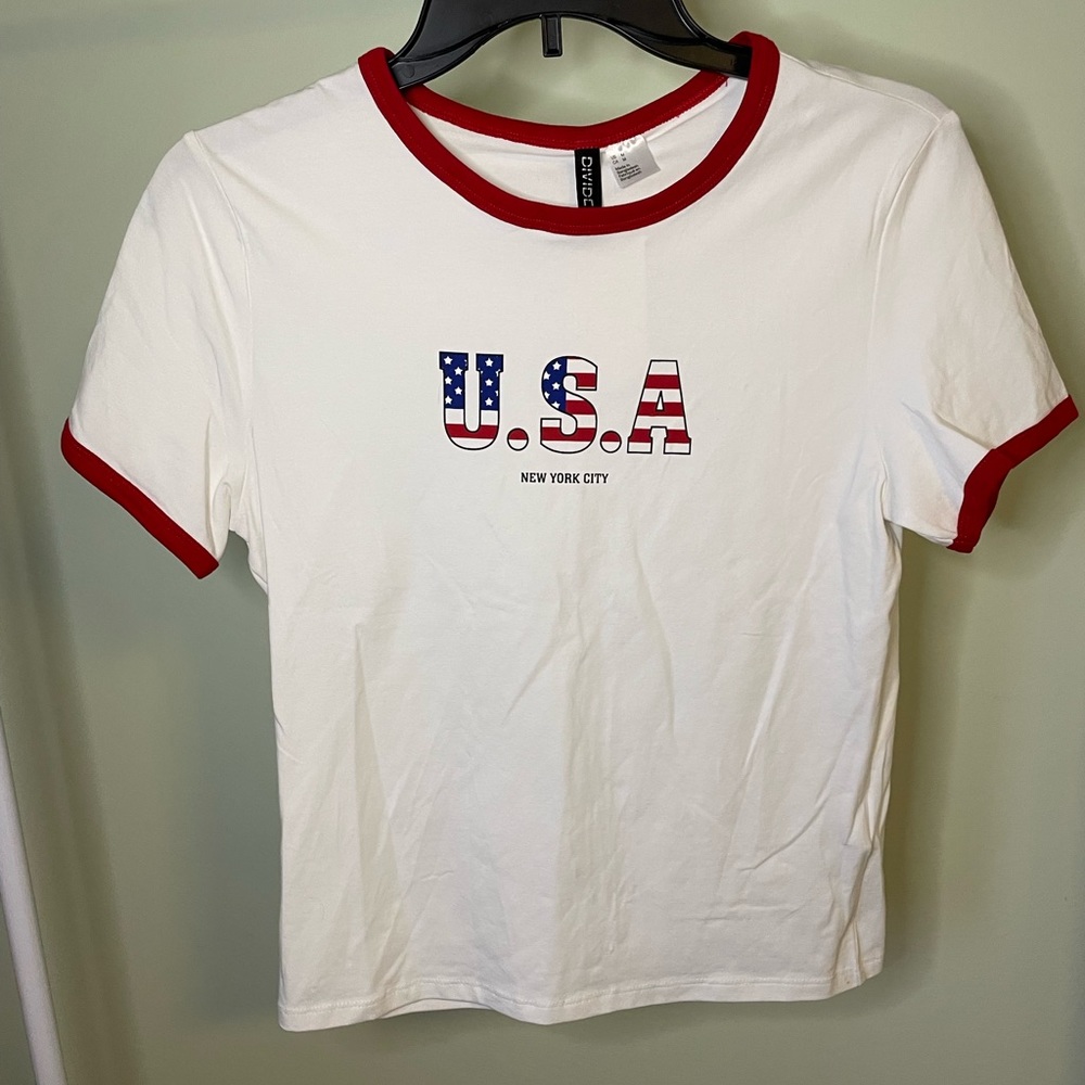 H&M USA Fitted Tee